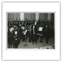 Wanda Leskovic in concerto Auditorium Zanon, Udine, 1965