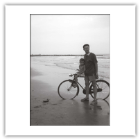 con mio figlio Giovanni nel 1998