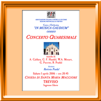 2006 Concerto Quaresimale Treviso