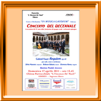 2011 Concerto del decennale Coro e orchestra 